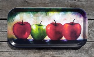 "Äpplen på rad" - 43cm x 22cm