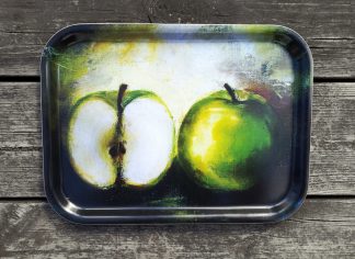 "Gröna Äpplen" - 27cm x 20cm