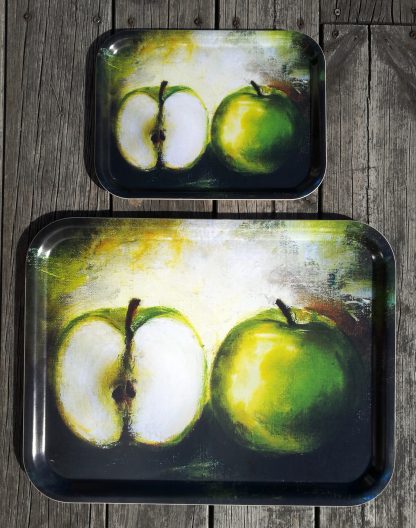 "Gröna Äpplen" - 27cm x 20cm - Bild 2