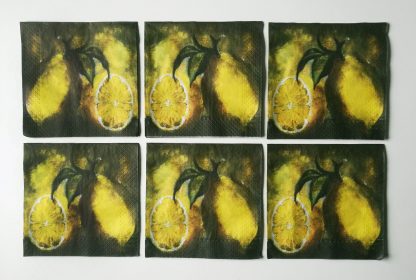 "Citroner" - 3 förpackningar á 25st - Bild 2