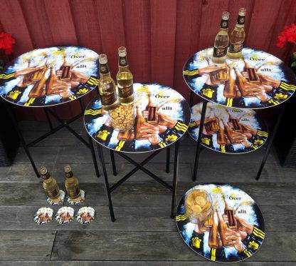 Glasunderlägg 4-pack "Över Allt" - Bild 3