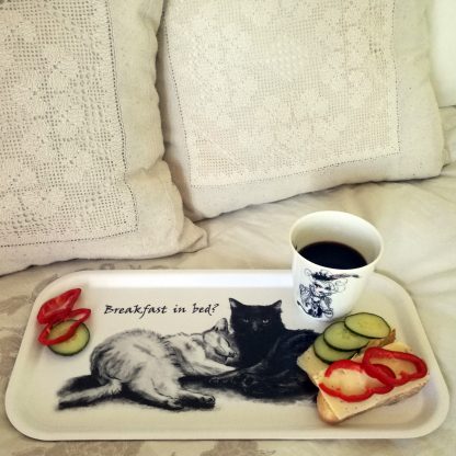 "Breakfast in bed" 43cm x 22cm - Bild 3
