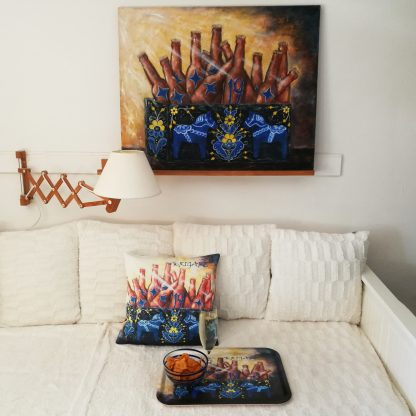"Krigare" - 43cm x 33cm - Bild 4
