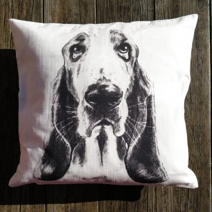 Kuddfodral "Basset" - Bild 2
