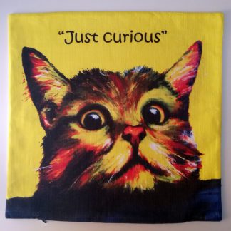 Kuddfodral "Just curious"