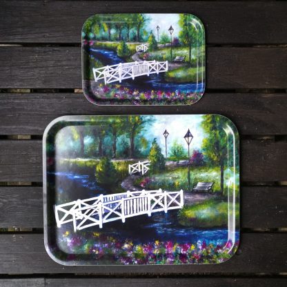 "De vita broarna" - 27cm x 20cm - Bild 2